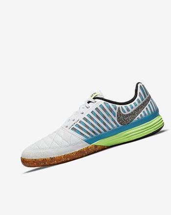 Nike Lunar Gato II IC Blancos Azules Claro Negros Negros | MX 2767